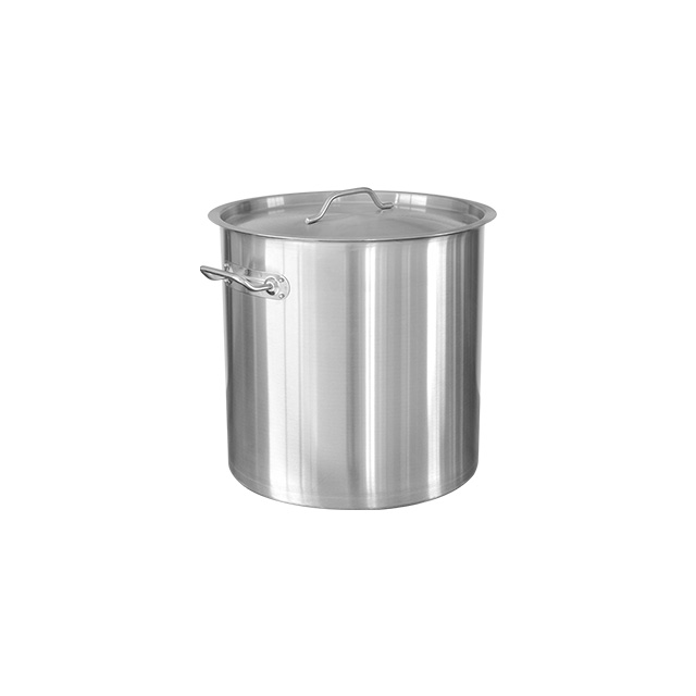 03 Stainless Steel Stock Pot with Lid 